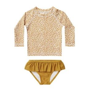 Rylee & Cru Swimsuit Set with Rashgaurd